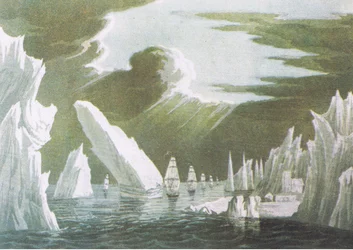 Passage through the ice, June 1818 Sir John Ross